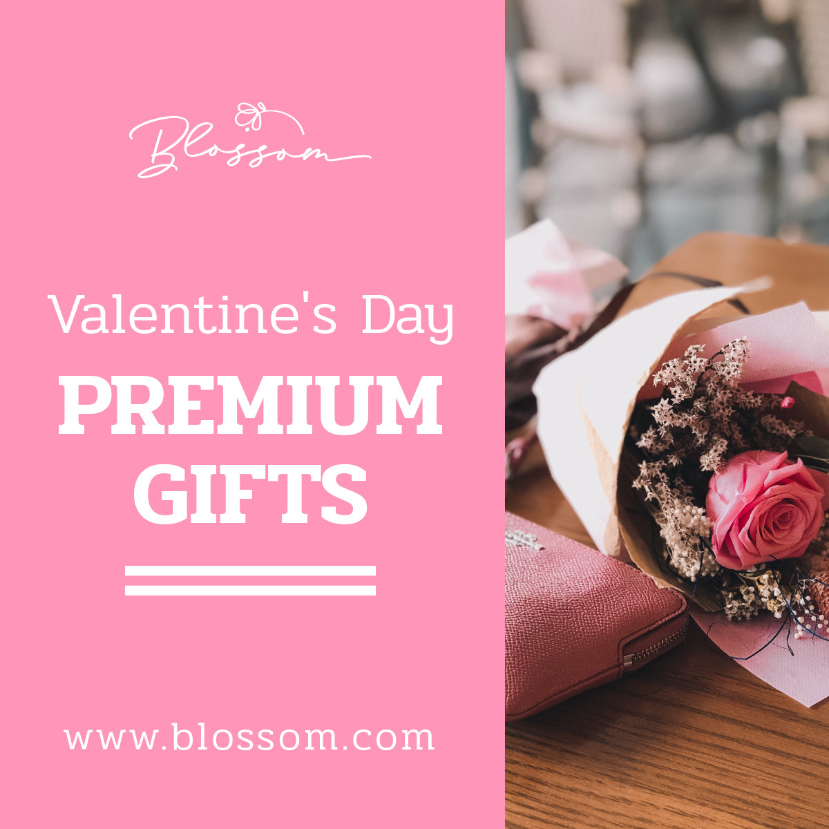 Valentine's Day Premium Pink Gifts-1200x1200px-FacebookSquarePost