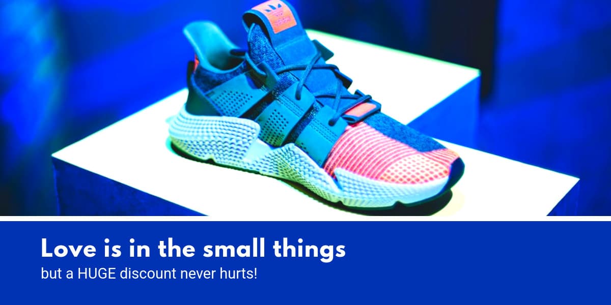 Valentine's Day Fashion Blue Shoe Love Animated-1200x600px-TwitterImagePost