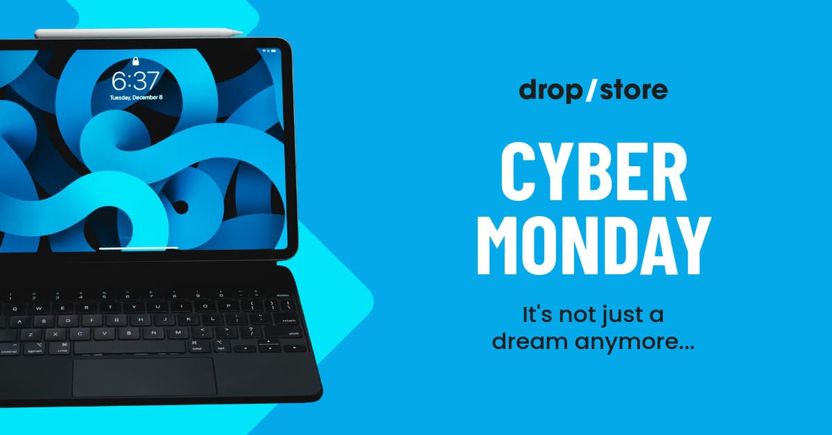 Cyber Monday Blue Laptop Dream Animated-1200x628px-FacebookSponsoredMessage