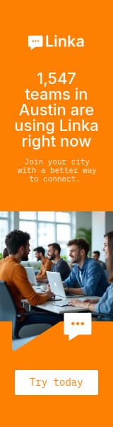 Connect Austin Teams with Linka Animated-160x600px-WideSkyscraper