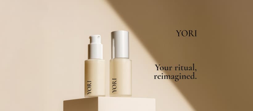 Your Ritual Reimagined Yori Beauty Products Animated-728x90px-Leaderboard-820x360px-FacebookCover