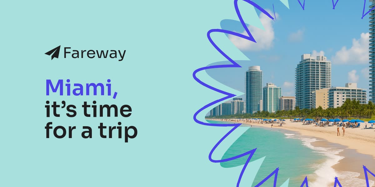 Miami Trip Fareway Travel Offer Animated-728x90px-Leaderboard-1200x600px-XImagePost