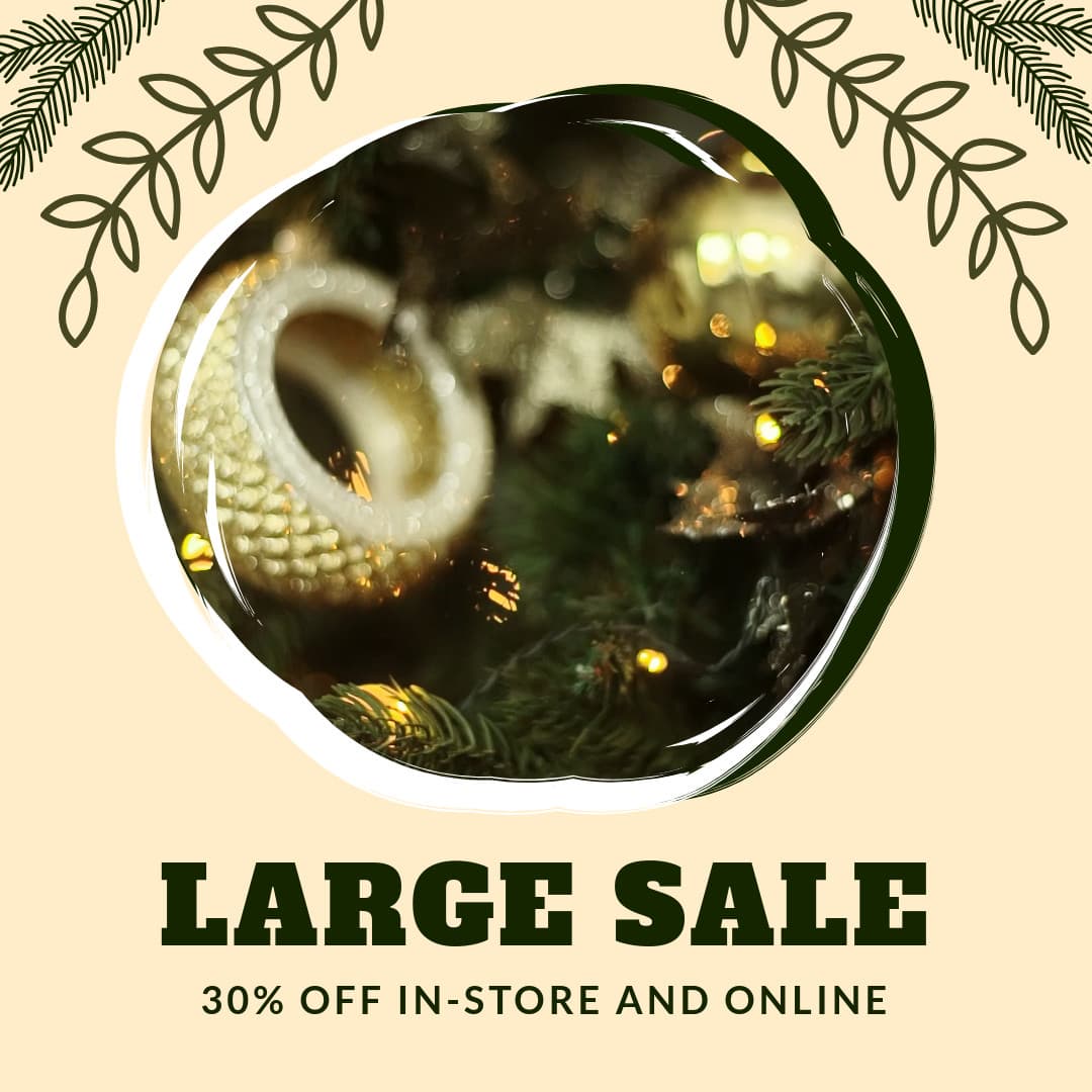 Christmas Tree Large Sale Video-1080x1080px-InstagramVideoPost