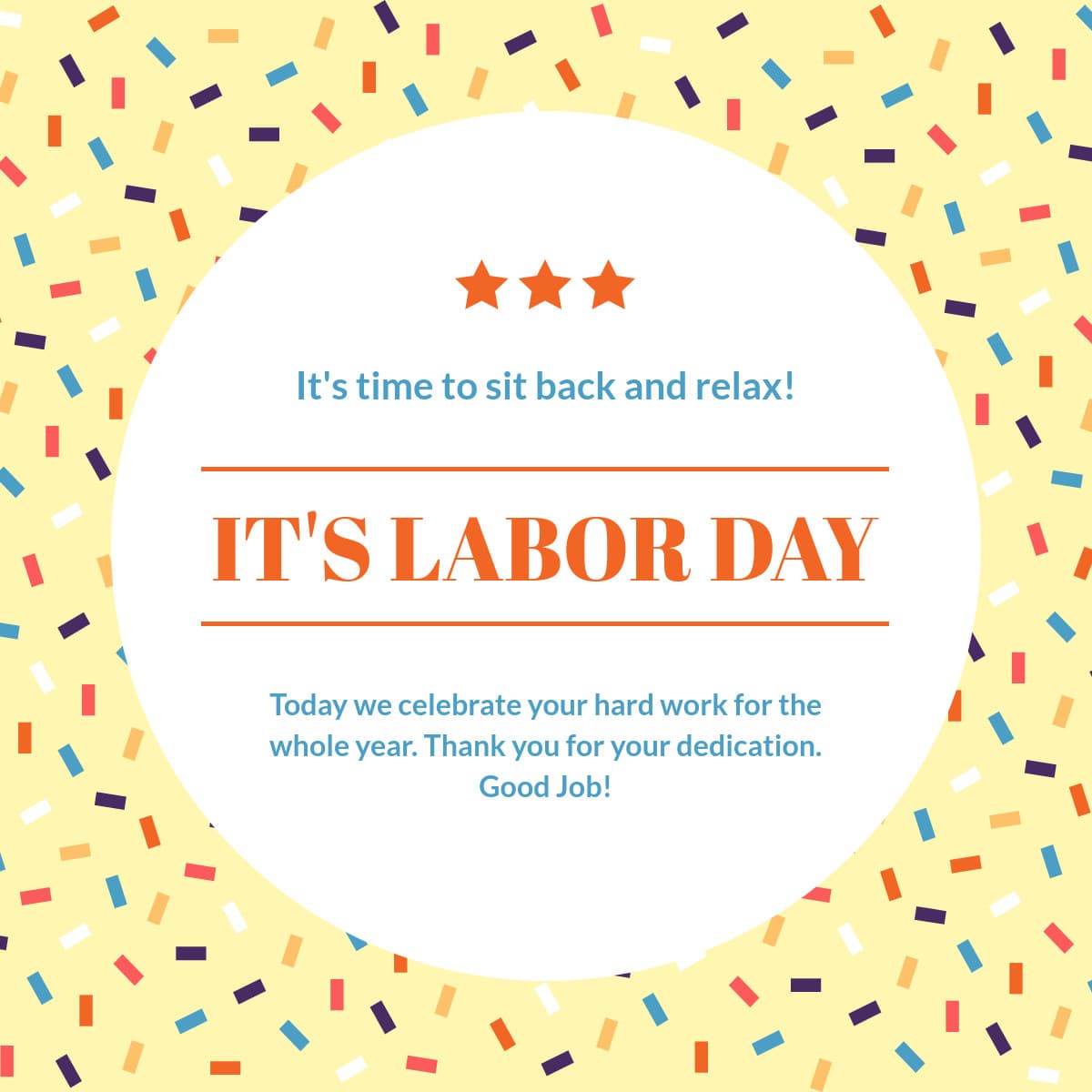 Labor Day Sit Back and Relax-1200x1200px-FacebookSquarePost