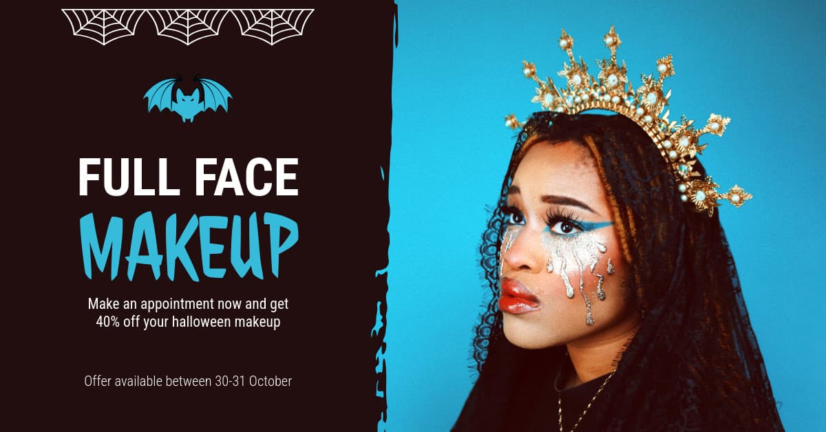 Full Face Halloween Makeup-1200x628px-FacebookSponsoredMessage