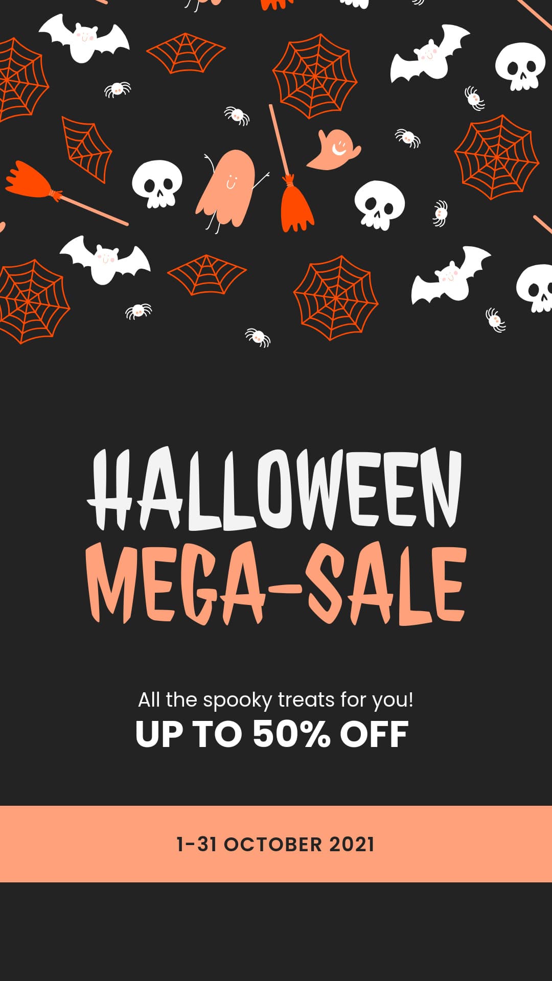 Halloween Mega Sale Spooky Treats-1080x1920px-Story