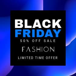 Black Friday 50 Blue Fashion Sale-250x250px-Square