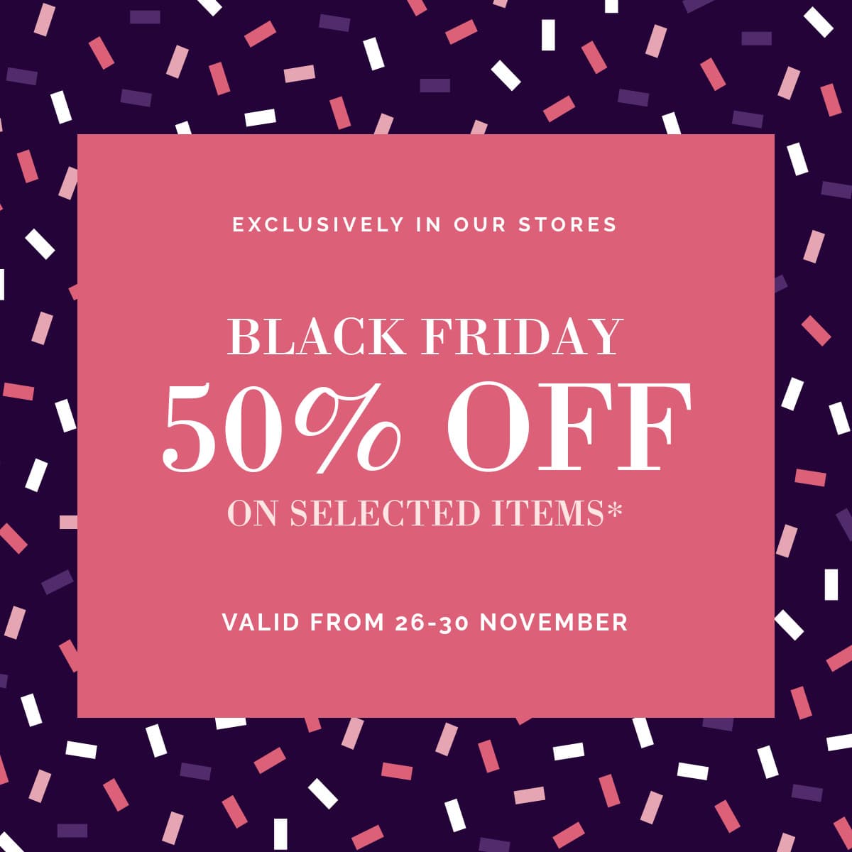 Black Friday Exclusively Pink-1200x1200px-FacebookSquarePost