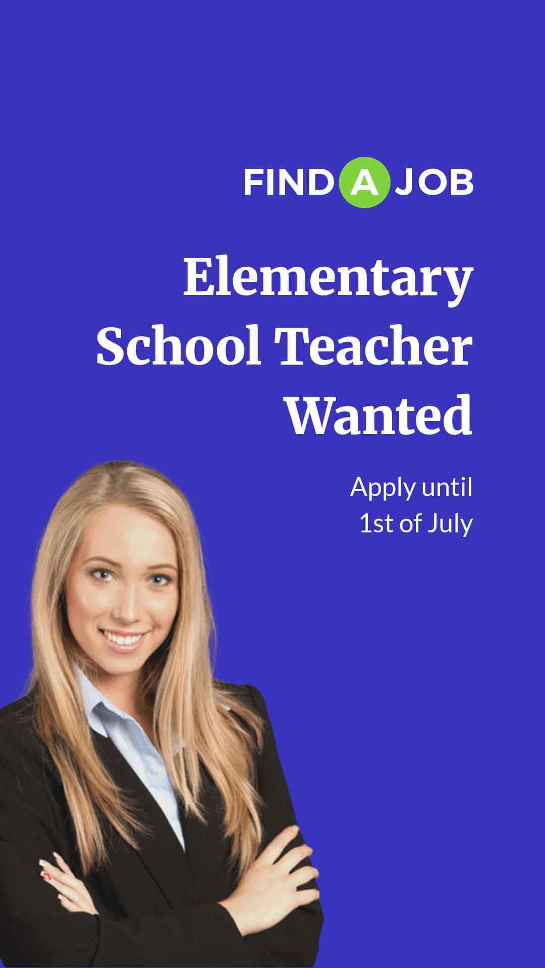 Elementary School Teacher Wanted Animated-1080x1920px-Story