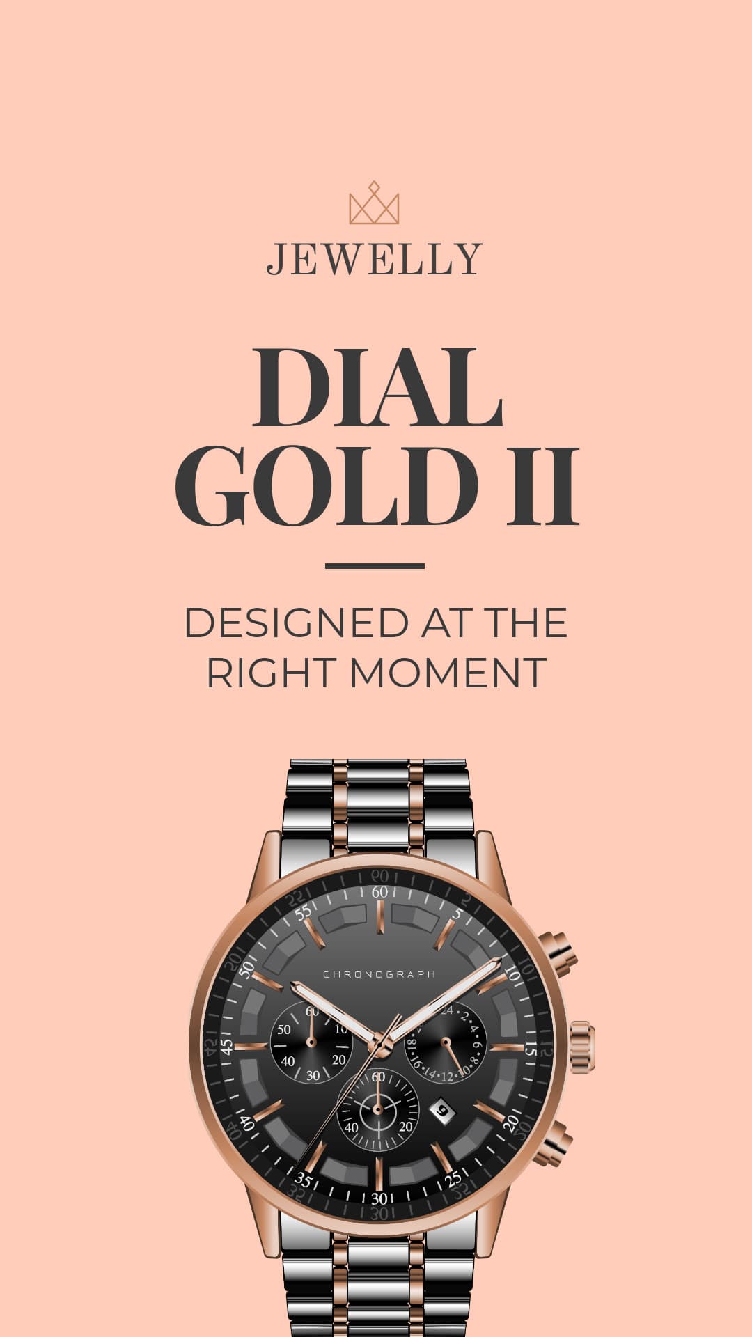 Dial Gold Elegant Watch Animated-1080x1920px-Story