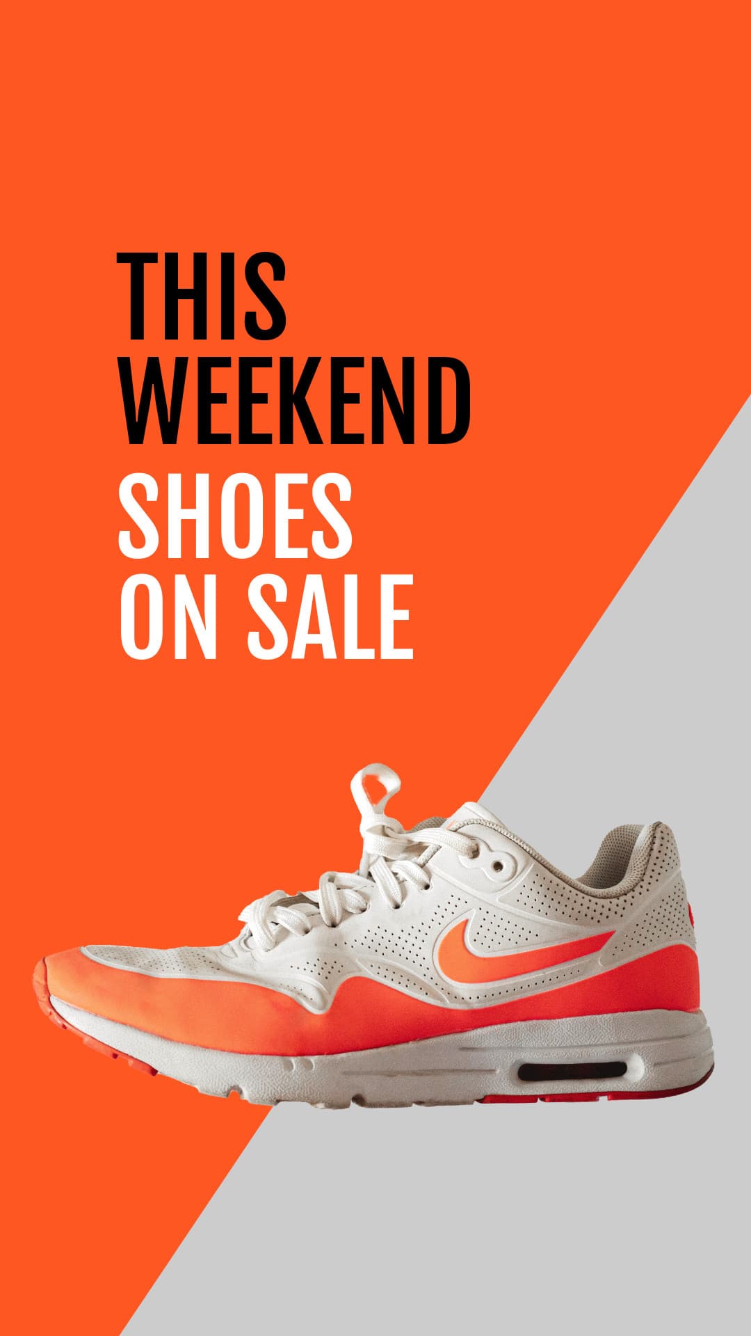 Orange Shoes on Sale This Weekend Animated-1080x1920px-Story