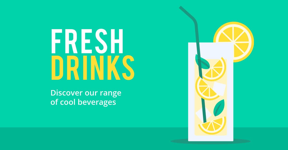 Discover Our Fresh Drinks-1200x628px-FacebookSponsoredMessage