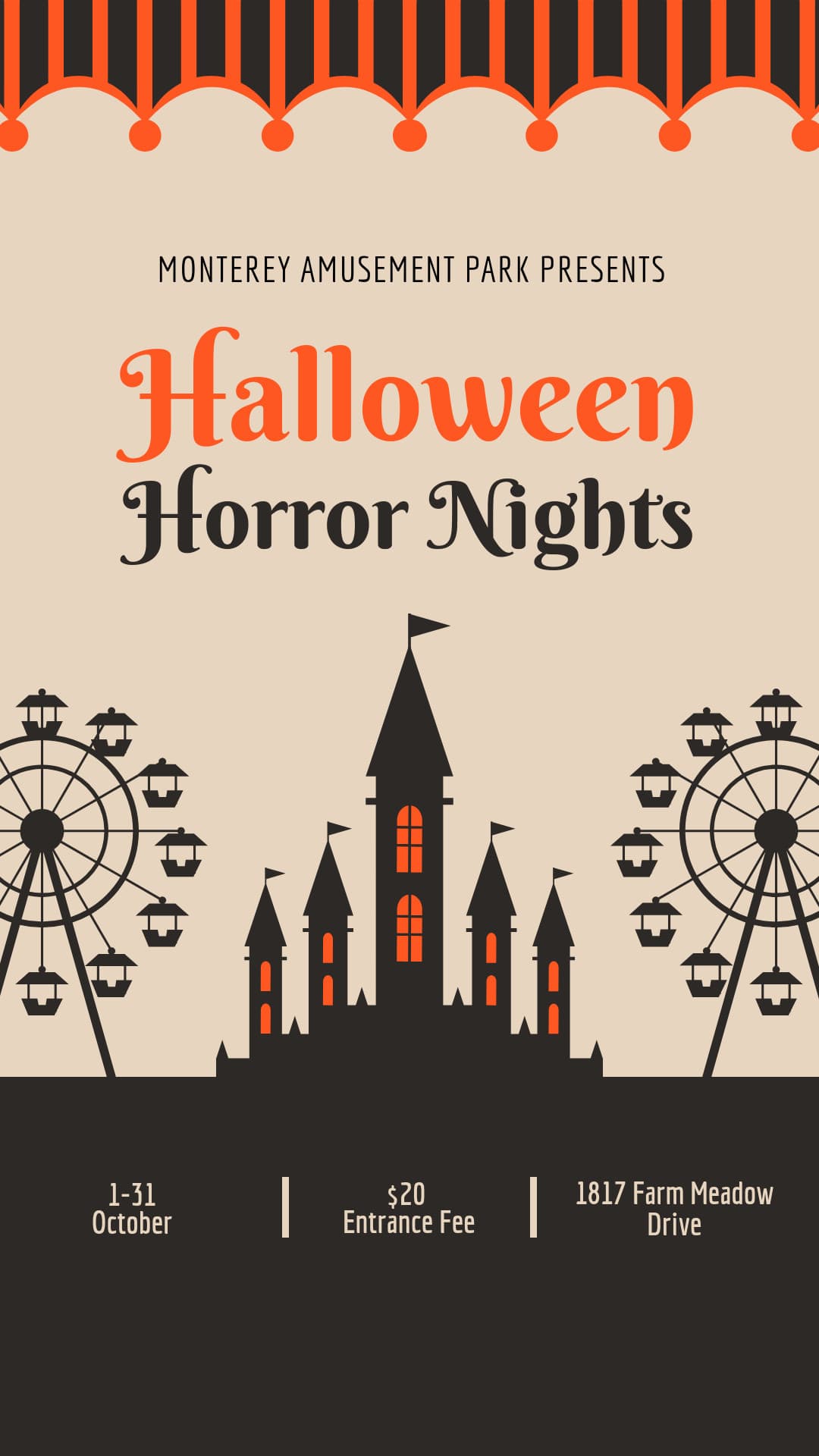 Halloween Horror Nights Amusement Park-1080x1920px-Story