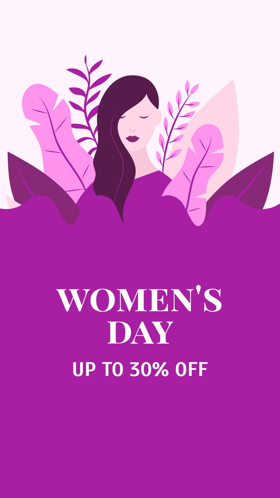 Purple Illustration Women's Day-1080x1920px-Story