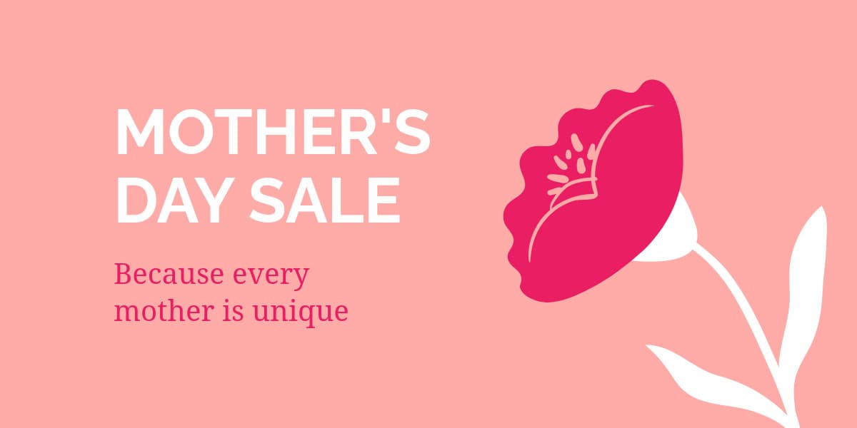 Mother's Day Unique Sale-1200x600px-TwitterImagePost