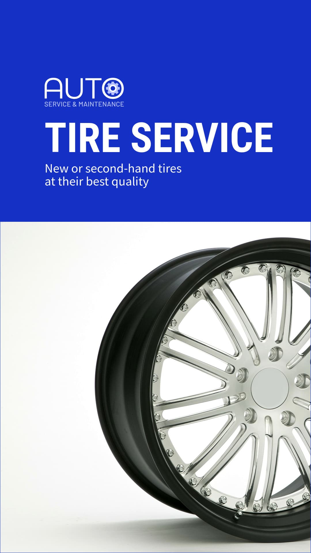 Best Quality Car Tire Service Animated-1080x1920px-Story