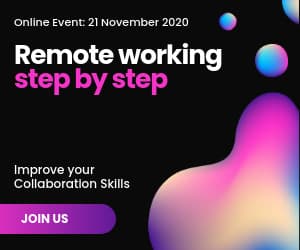 Step by Step Remote Working Animated-300x250px-MediumRectangle