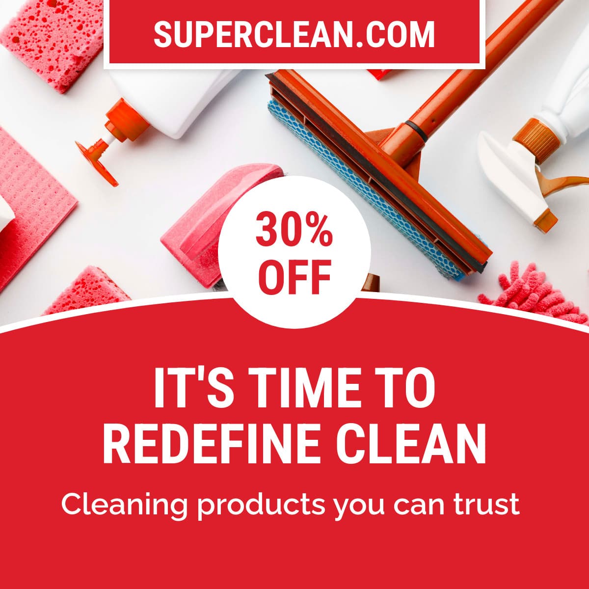 Super Red Cleaning Products-1200x1200px-FacebookSquarePost