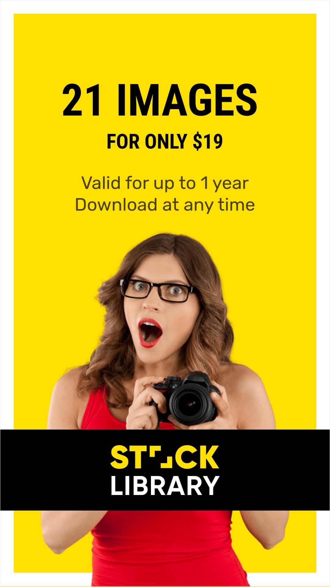 Yellow Image Stock Library Animated-1080x1920px-Story