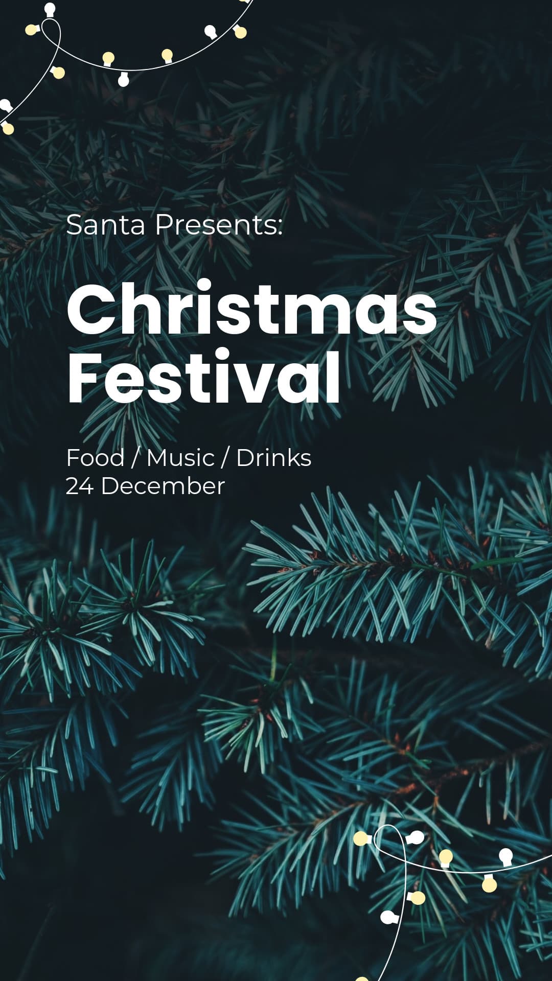 Santa Presents Christmas Festival Animated-1080x1920px-Story