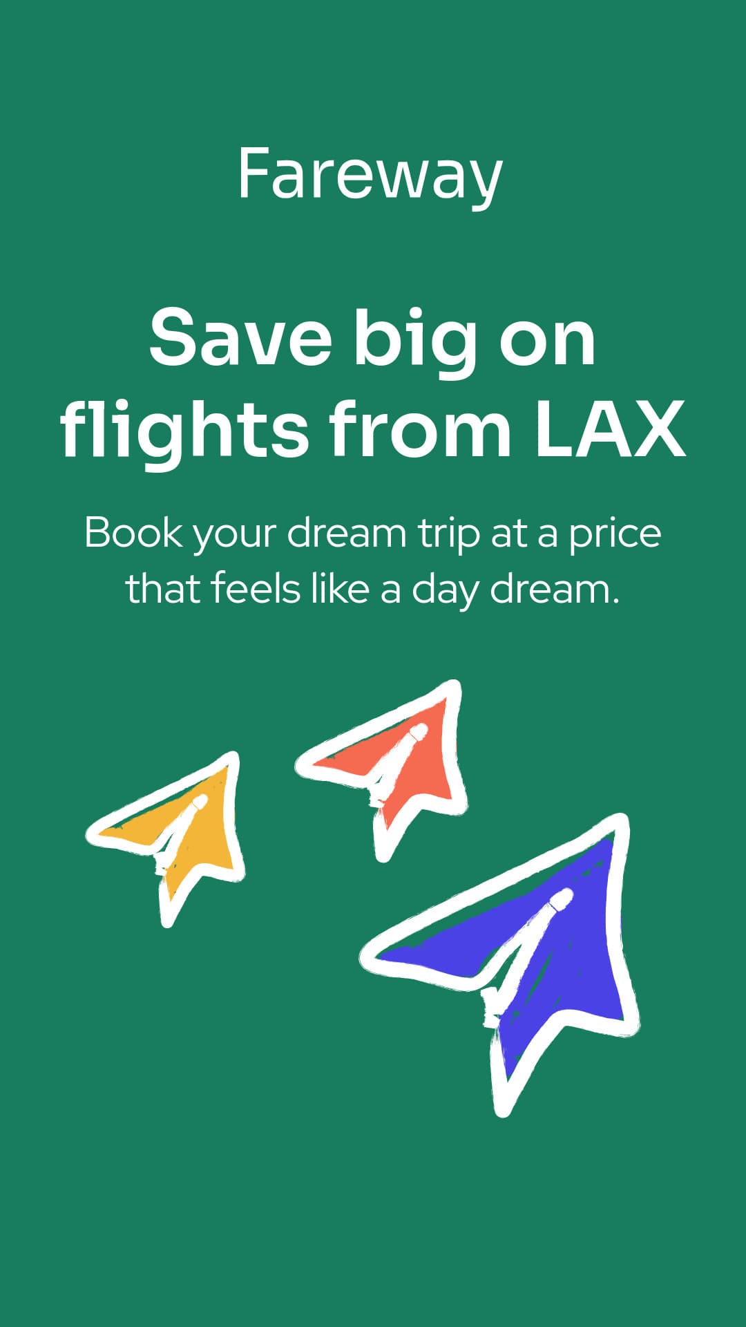 Fareway LAX Discount Flights Travel Offer Animated-160x600px-WideSkyscraper-1080x1920px-Story