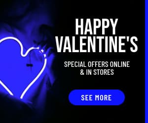 Blue Happy Valentine's Day Offers-300x250px-MediumRectangle