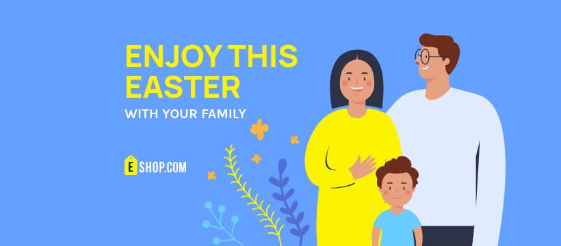 Enjoy Easter with Family Easter-820x360px-FacebookCover