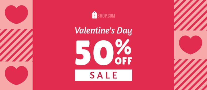 Valentine's Day Shape Sale Eshop-820x360px-FacebookCover