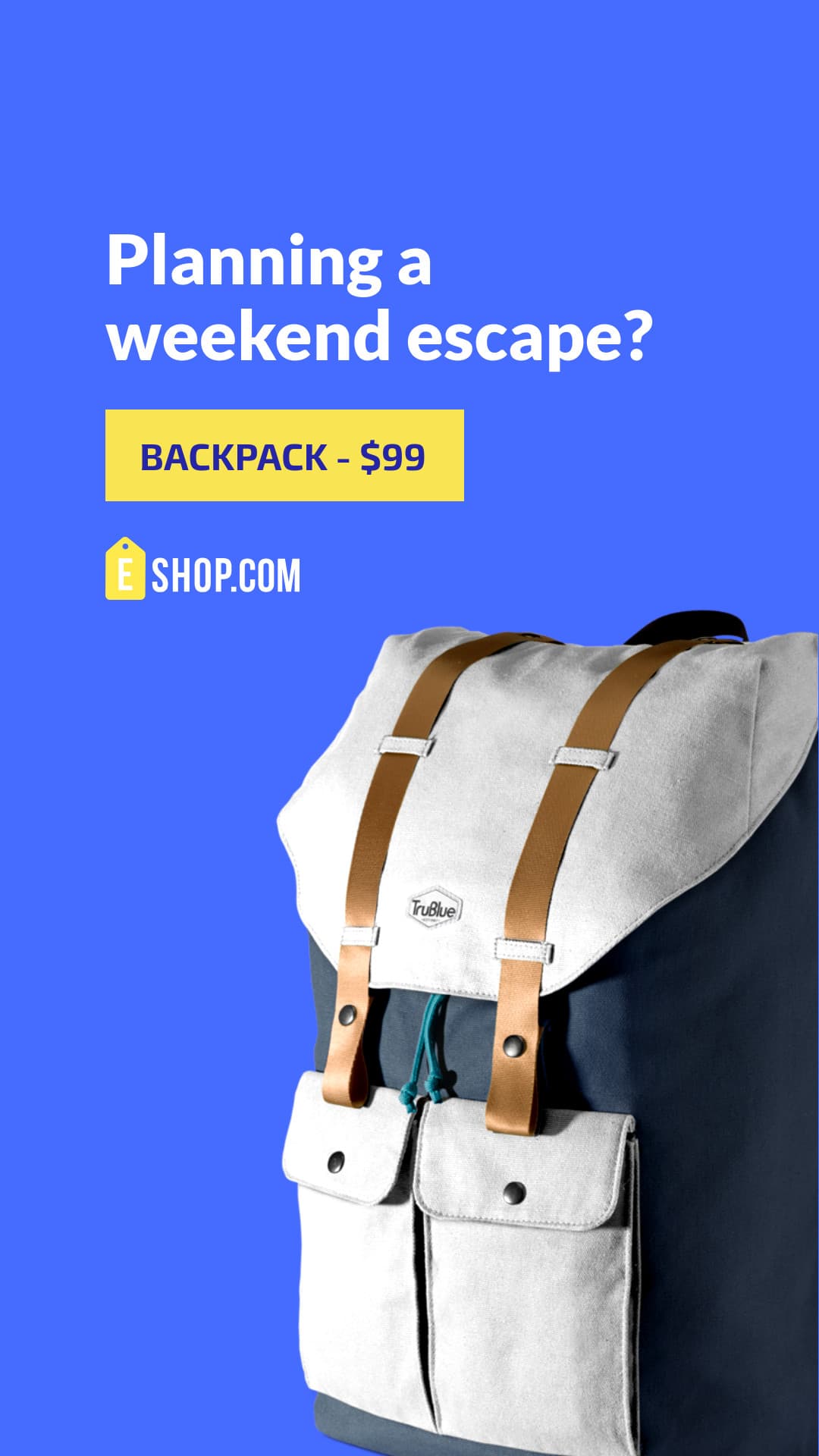 Backpack Deal for Weekend Escape Animated-1080x1920px-Story