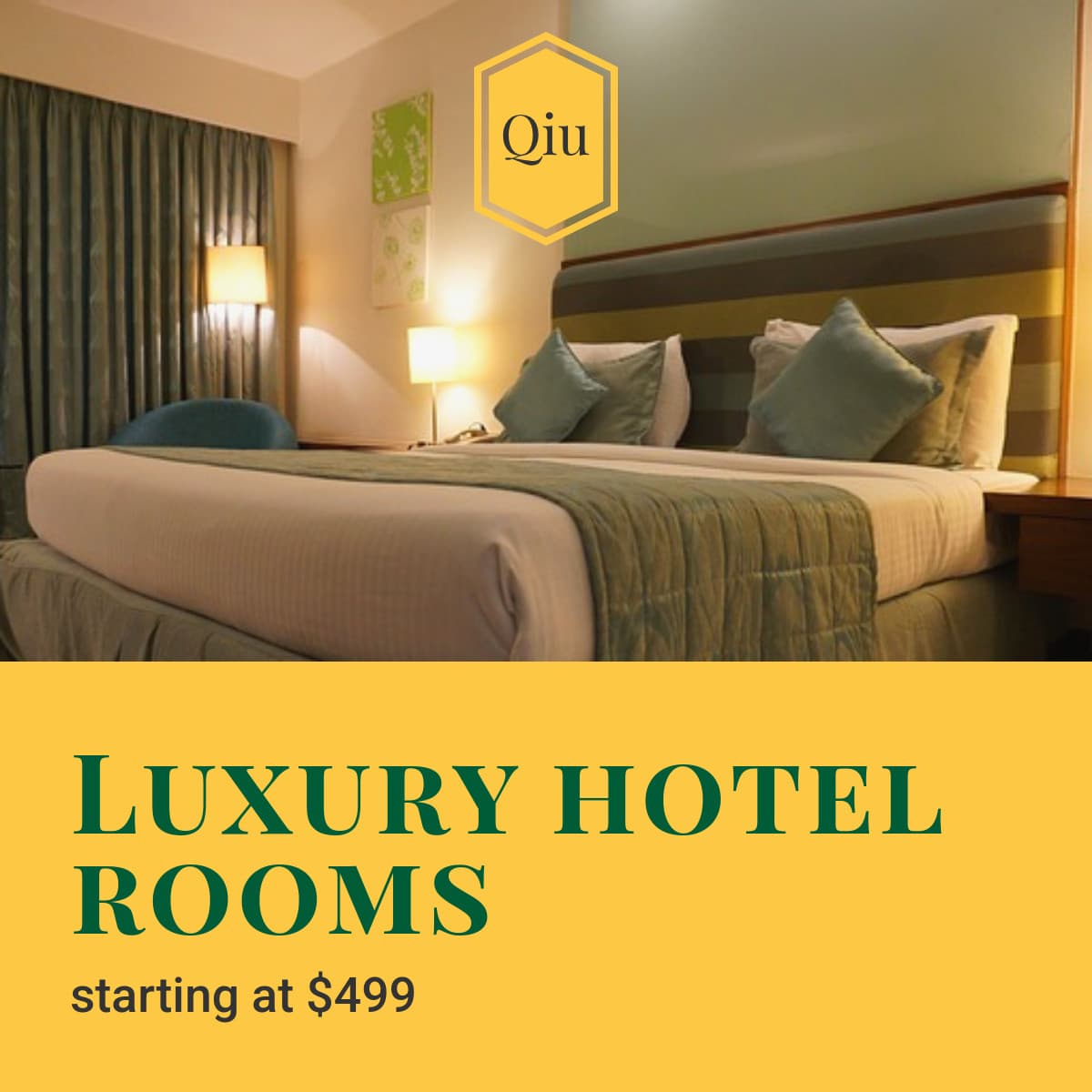 Luxury Hotel Room Deal Animated-1200x1200px-FacebookSquarePost