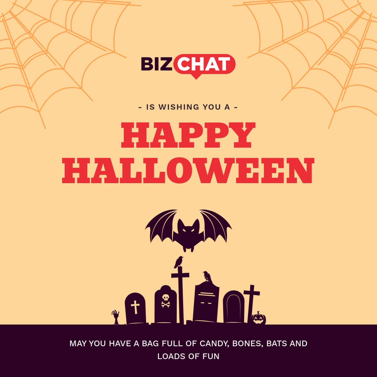 BizChat Wishing Happy Halloween-1200x1200px-FacebookSquarePost