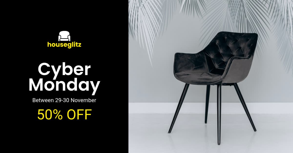 Cyber Monday Black Chair Discounts Animated-1200x628px-FacebookSponsoredMessage