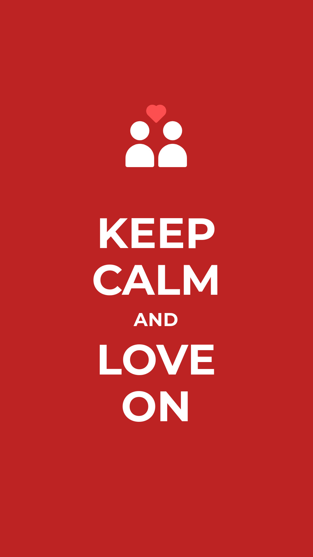 Keep Calm and Love On-1080x1920 px