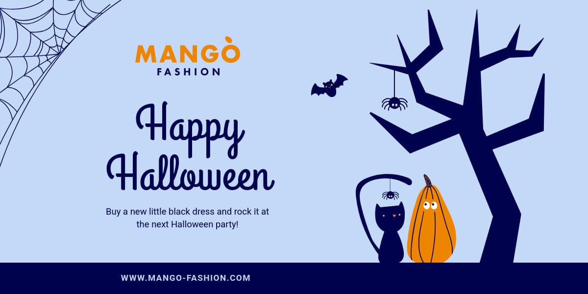 Mango Fashion Blue Halloween-1200x600px-TwitterImagePost