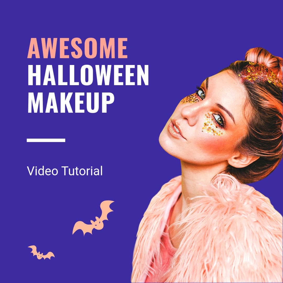 Awesome Halloween Makeup Tutorial-1080x1080px-InstagramPost
