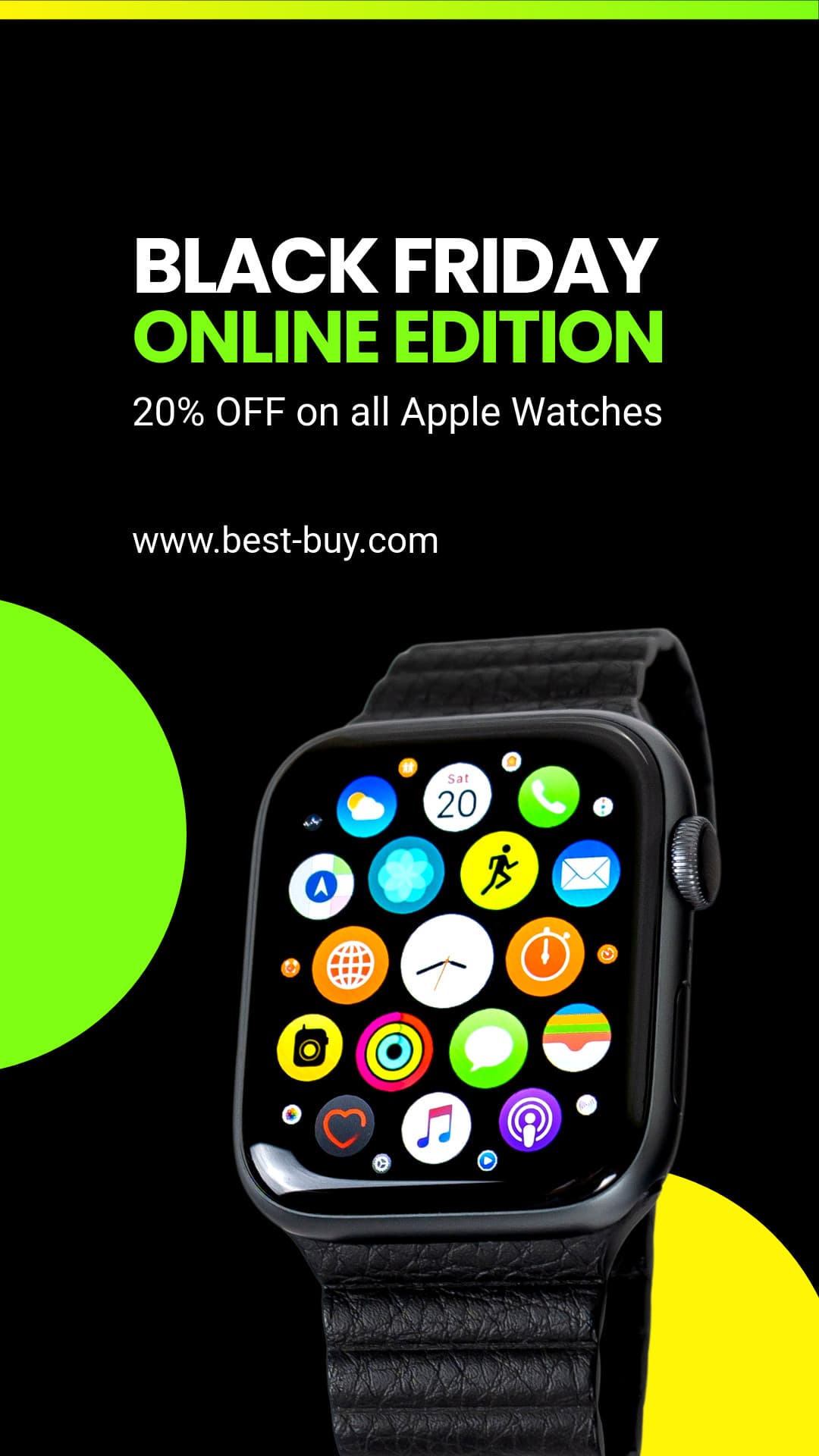 Black Friday Online Smartwatch Animated-1080x1920px-Story