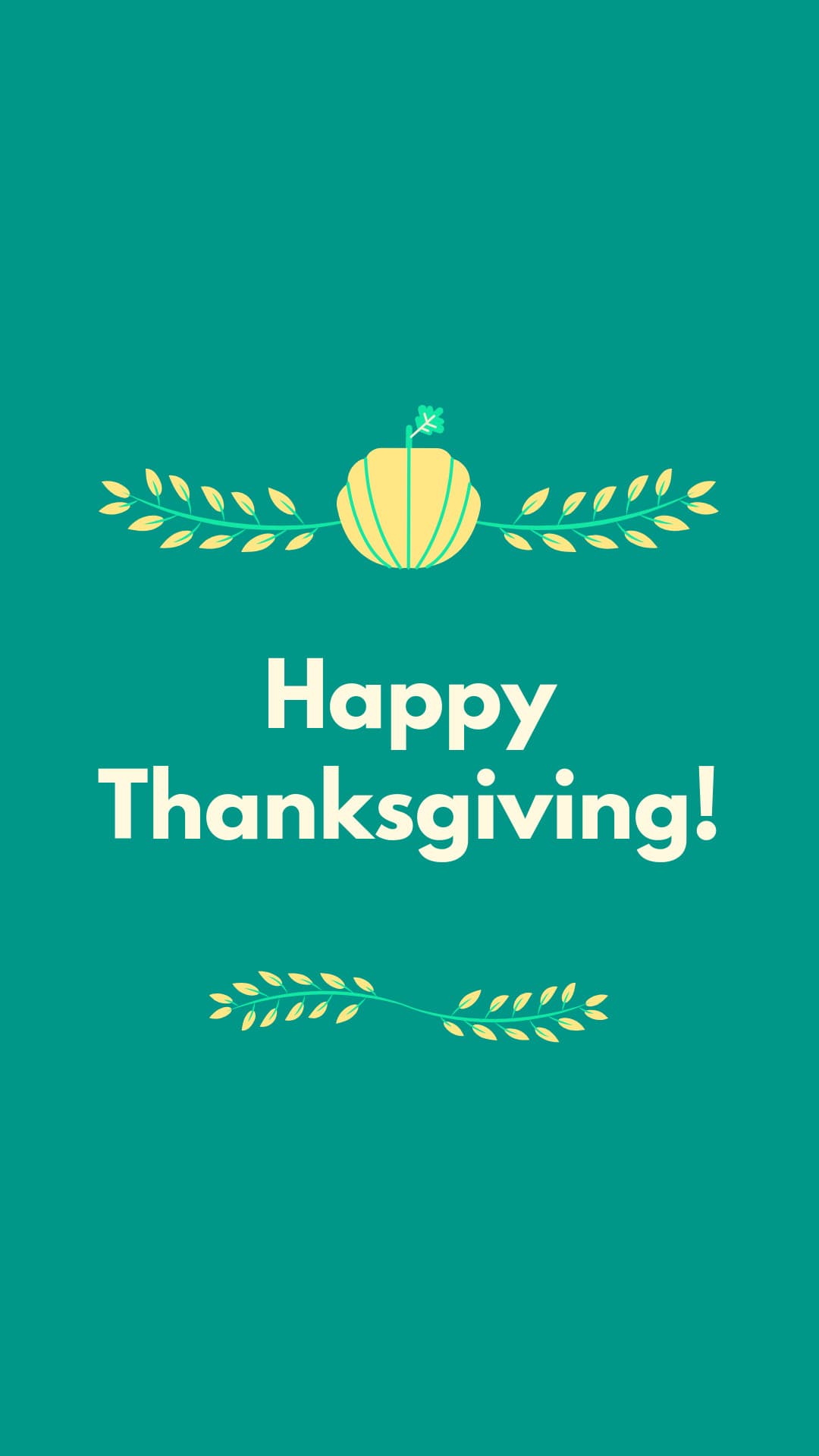 Green Pumpkin Thanksgiving Wishes-1080x1920px-Story