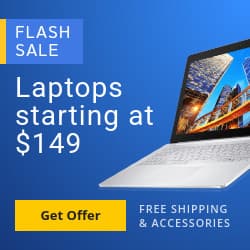 Blue Laptop Flash Sales Animated-250x250px-Square