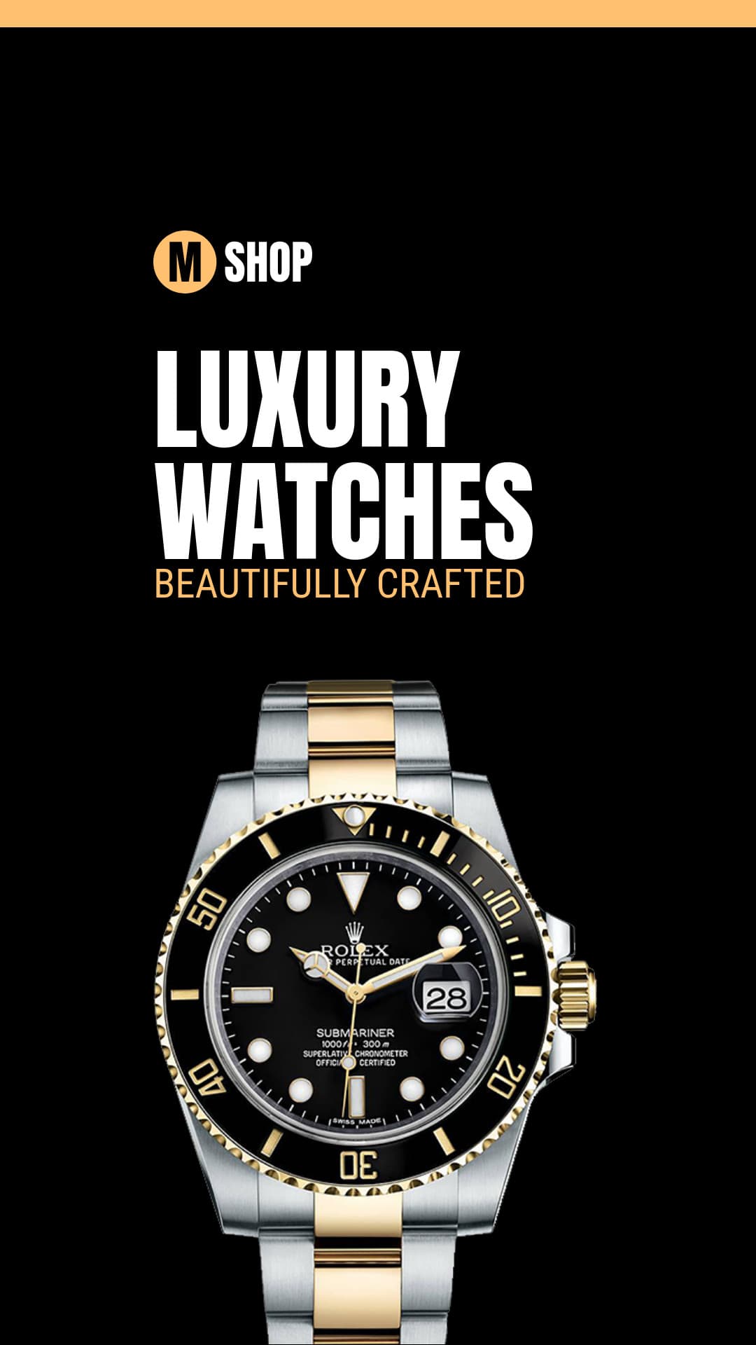 Beautifully Crafted Luxury Watches Animated-1080x1920px-Story