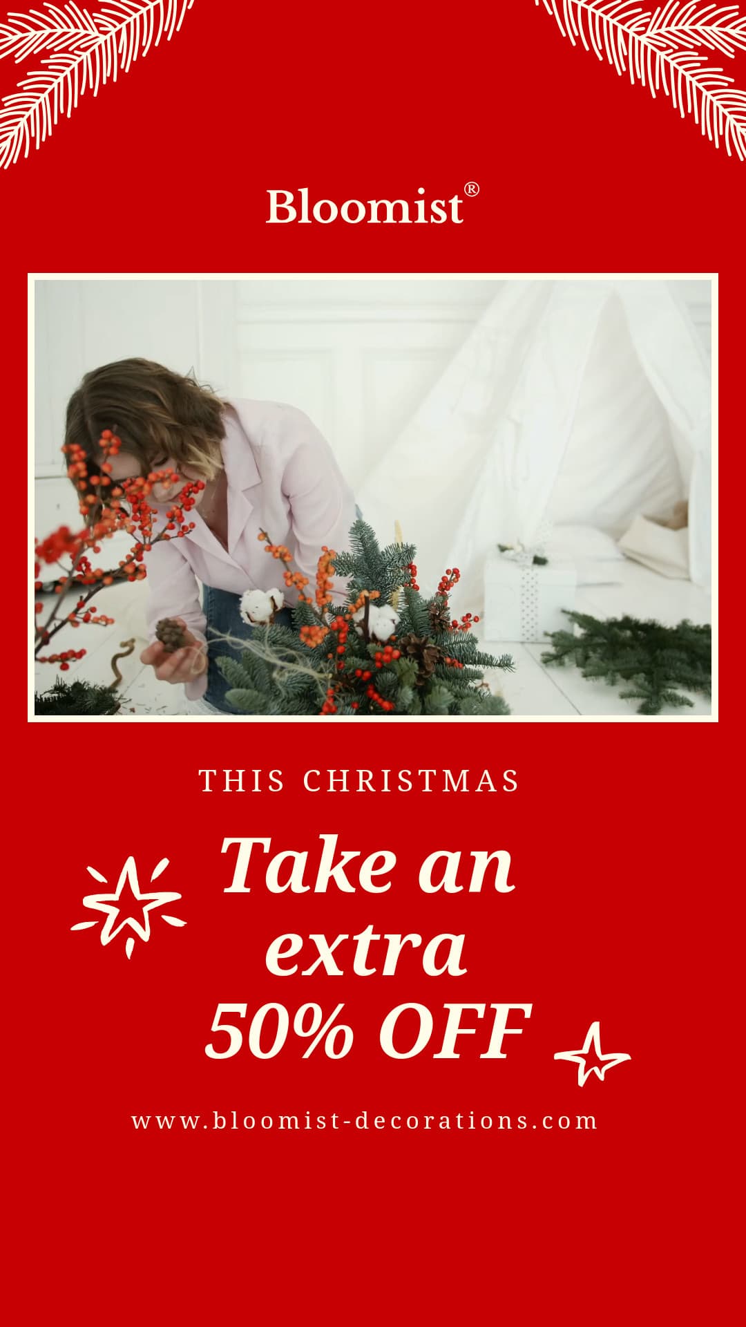 Extra Discount on Christmas Decorations Video-1080x1920px-VideoStory