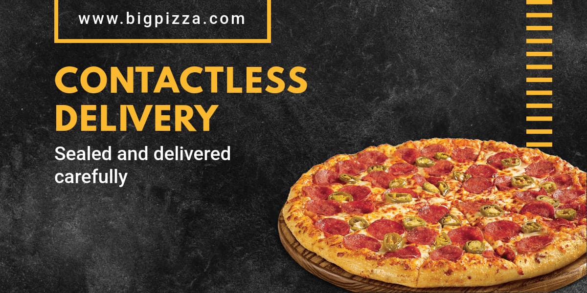 Contactless Pizza Delivery-1200x600px-TwitterImagePost
