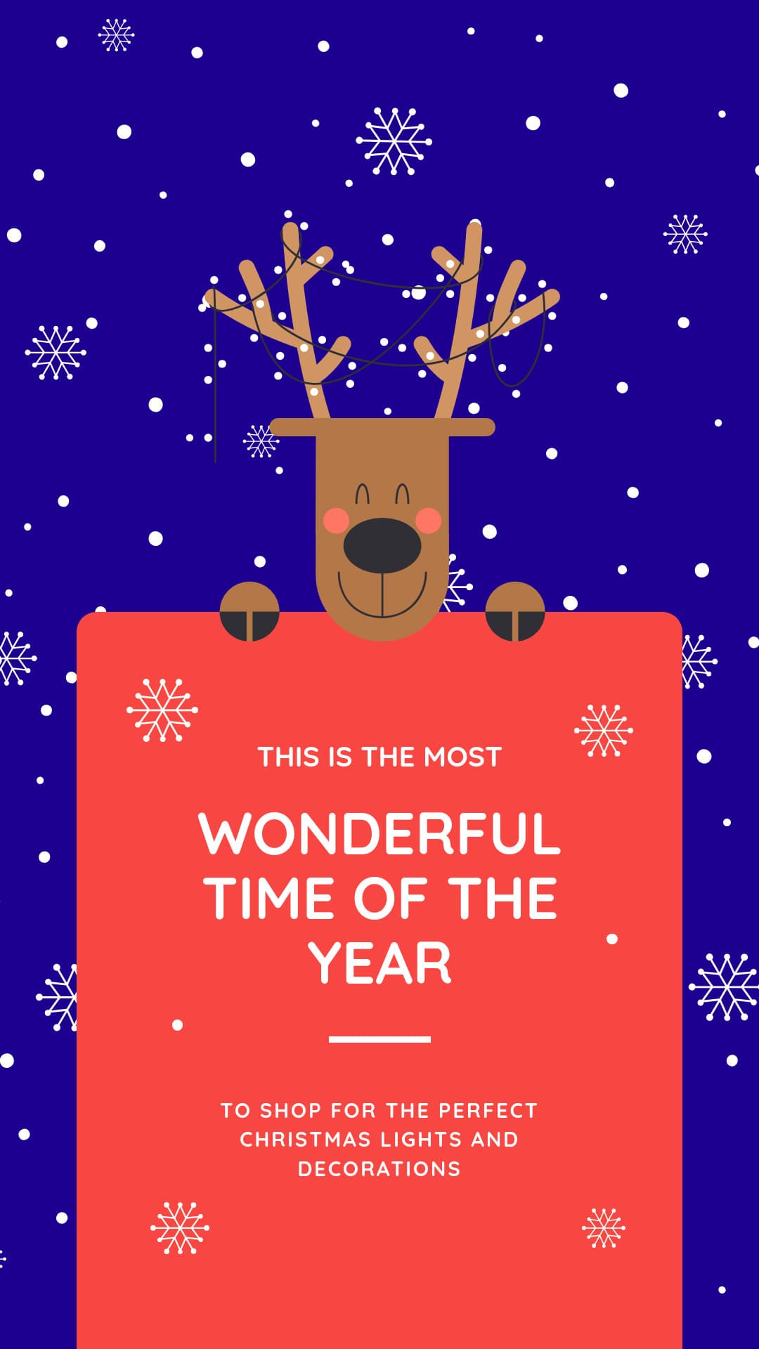 Wonderful Rudolf Christmas Decorations-1080x1920px-Story