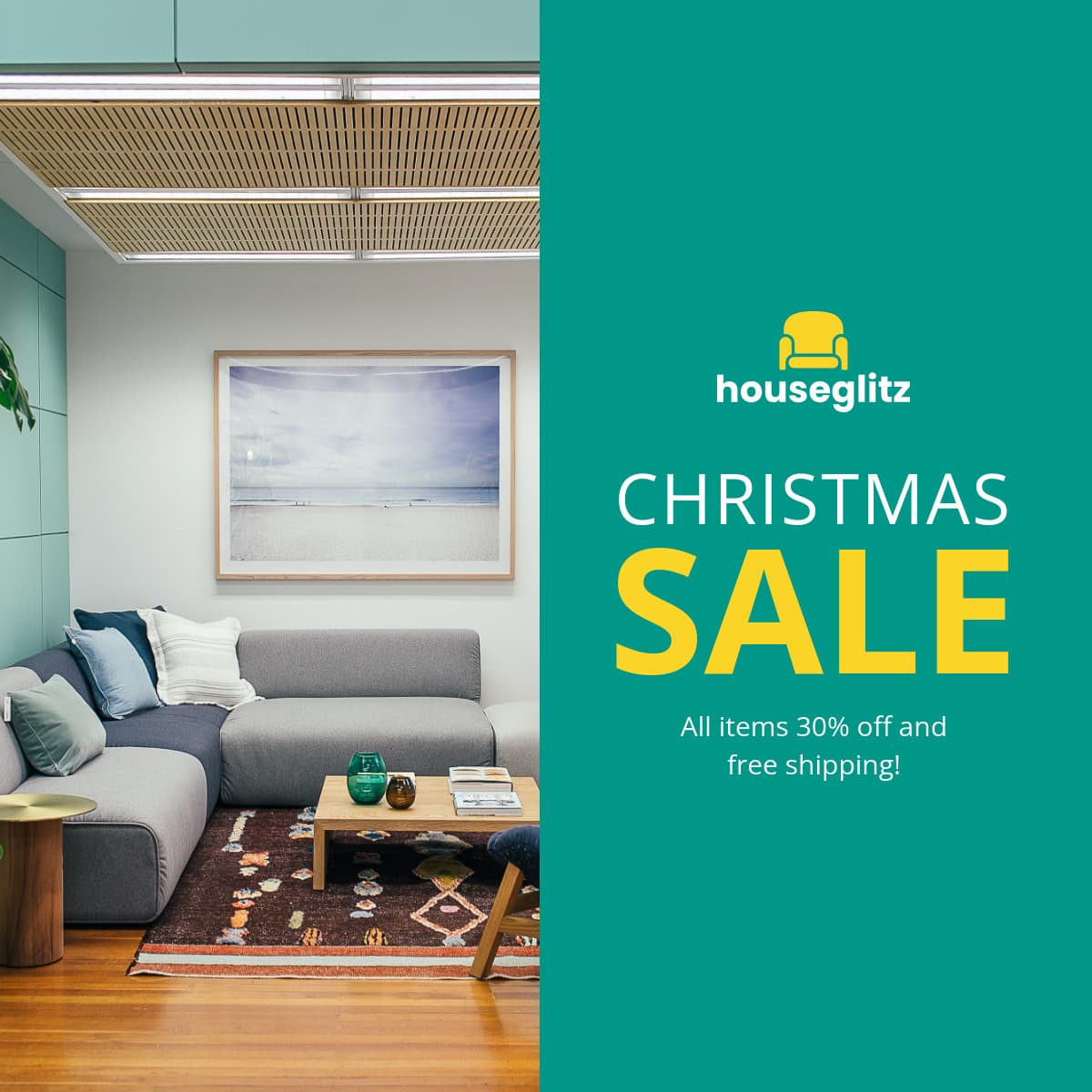 Houseglitz Christmas Sale Animated-1200x1200px-FacebookSquarePost