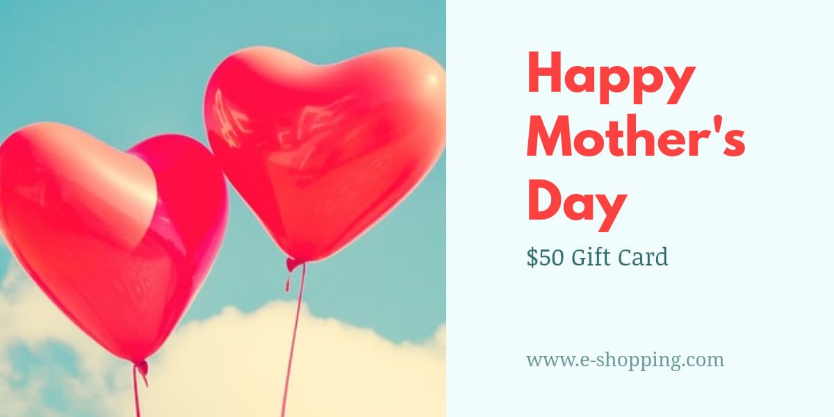 Mother's Day Hearth Balloons Gift Card Animated-1200x600px-TwitterImagePost
