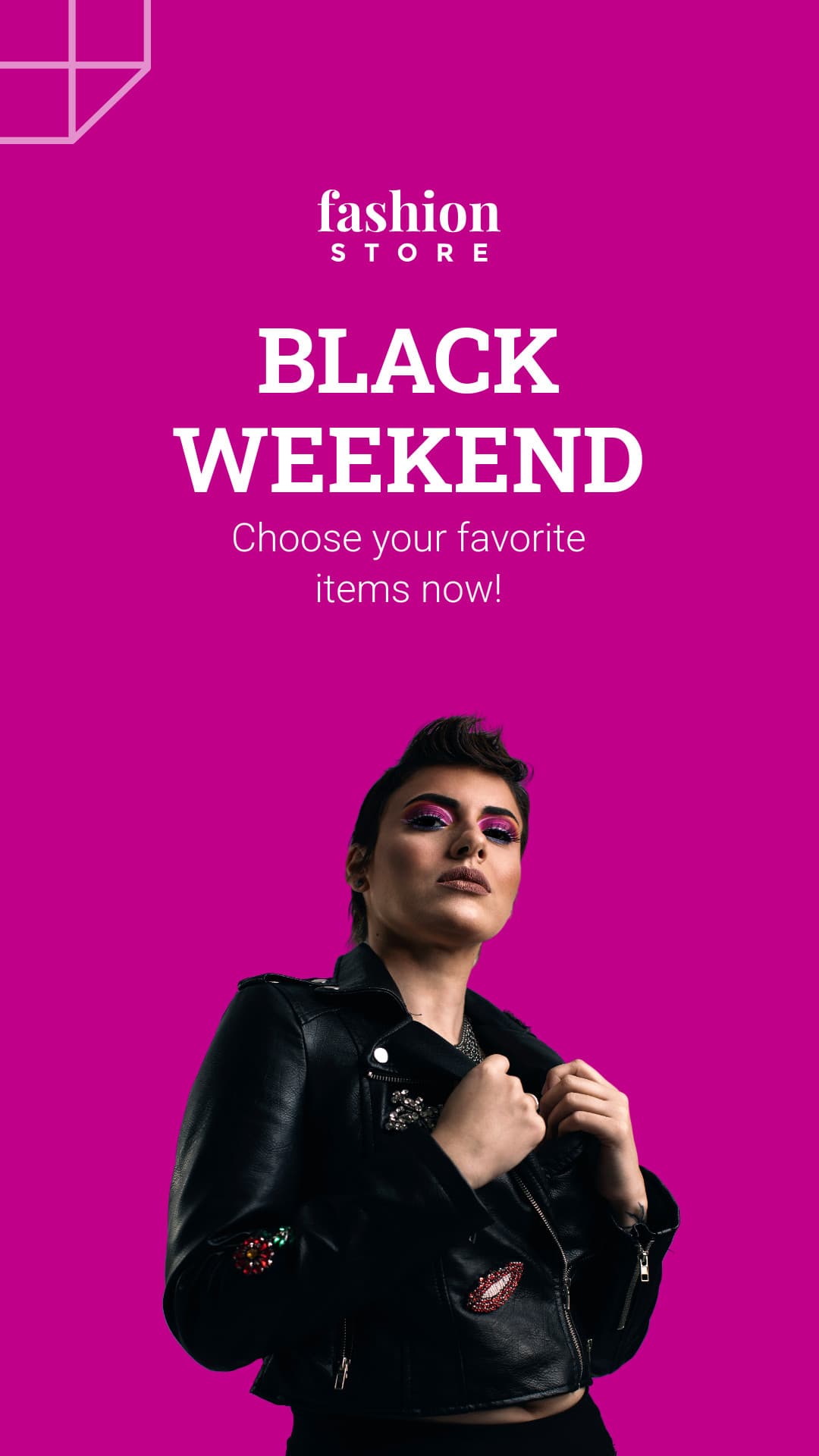 Pink Fashion Black Friday Animated-1080x1920px-Story