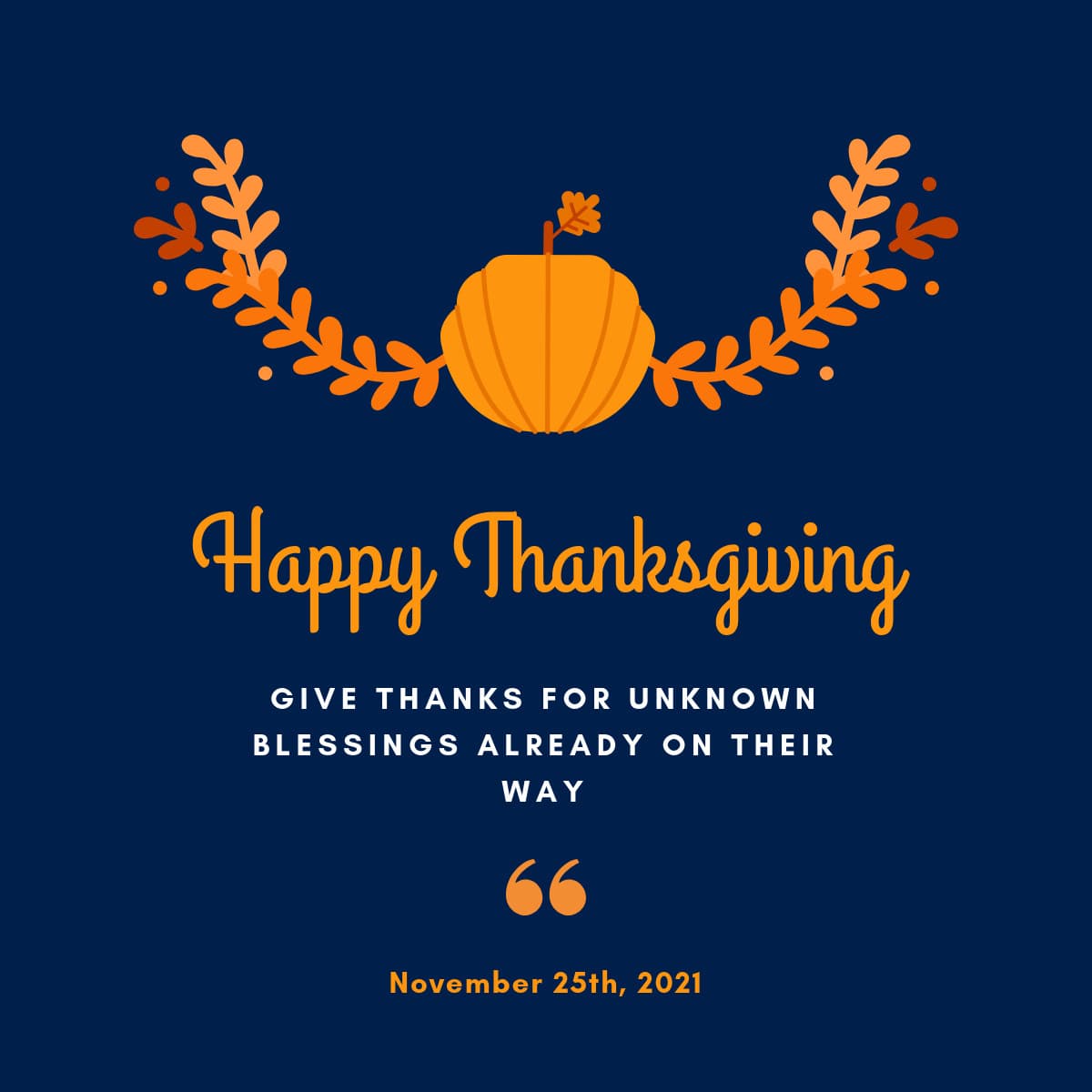 Thanksgiving Unknown Blessings Quote-1200x1200px-FacebookSquarePost