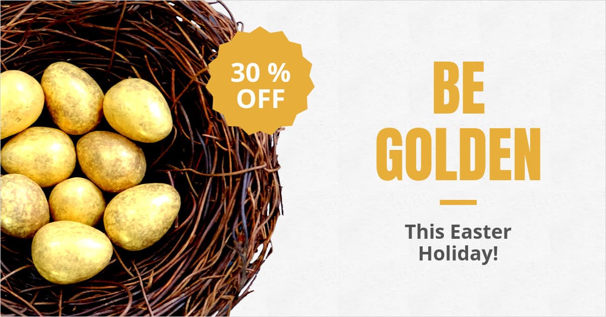 Golden Easter Egg with Promo Animated-1200x628px-FacebookSponsoredMessage
