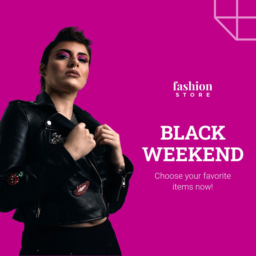 Pink Fashion Black Friday Animated-1080x1080px-InstagramPost