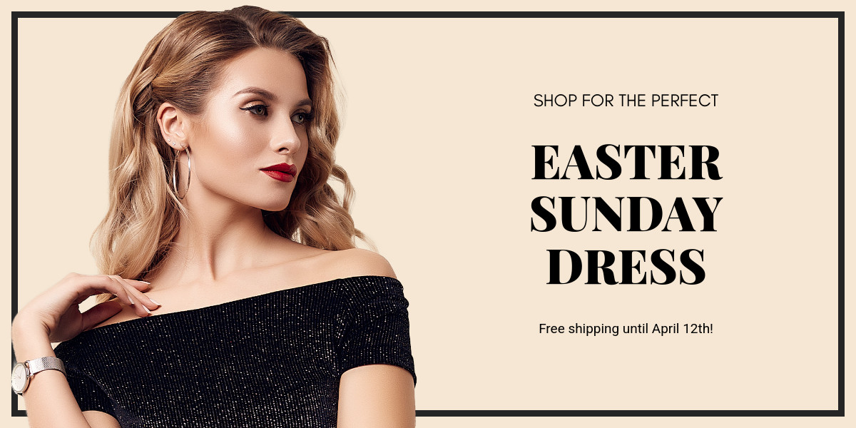 Elegant Easter Sunday Dress Animated-1200x600px-TwitterImagePost