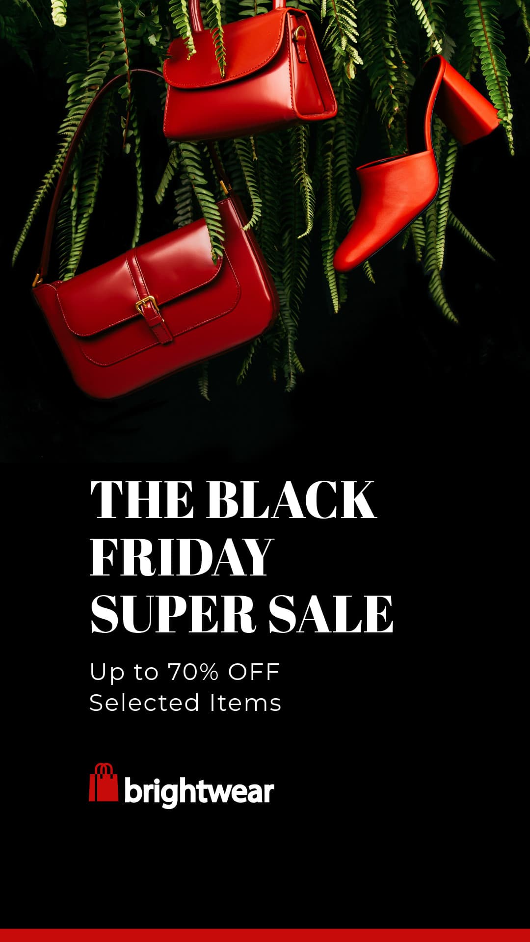 Red Handbag Black Friday Super Sale-1080x1920px-Story